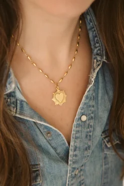 Heart On Fire Necklace
