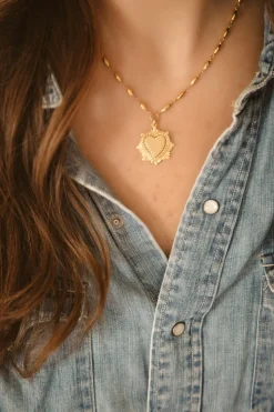 Heart On Fire Necklace