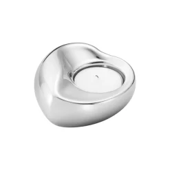Heart Tealight Sterling Silver