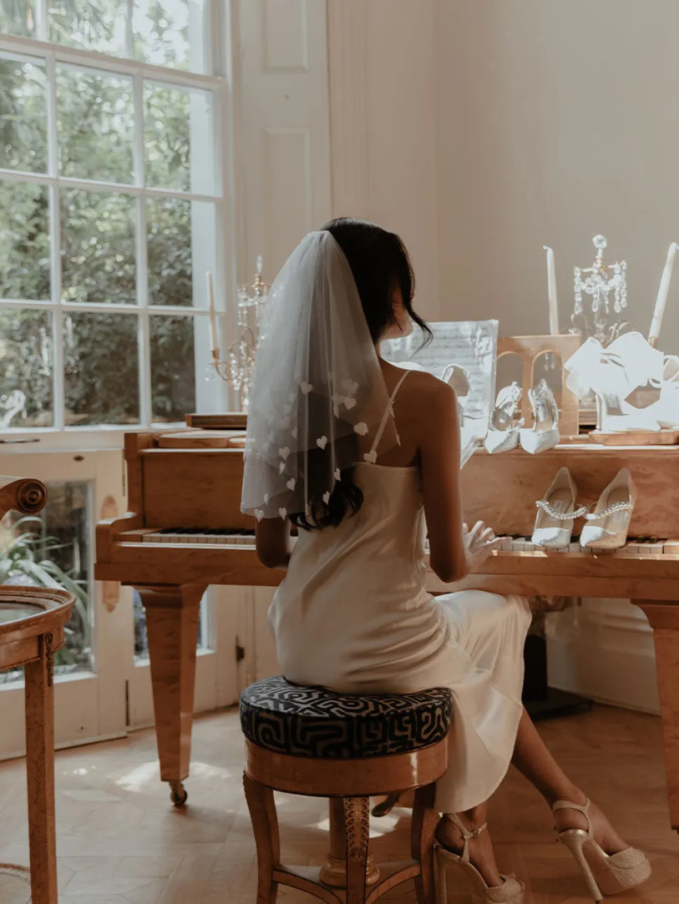 Heart Trim Veil