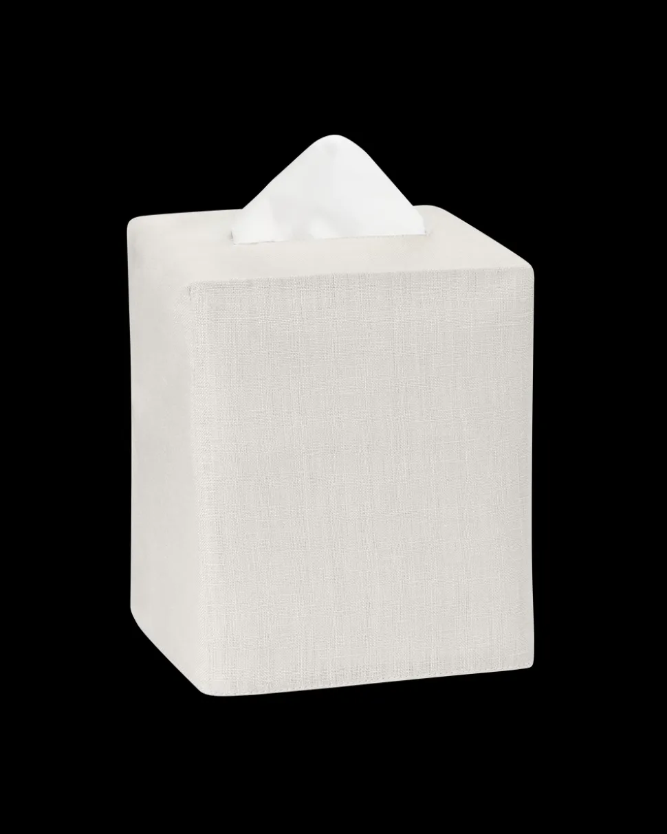 Heirloom Estate Boutique Tissue Box Cover, Italian Linen 7 Colors