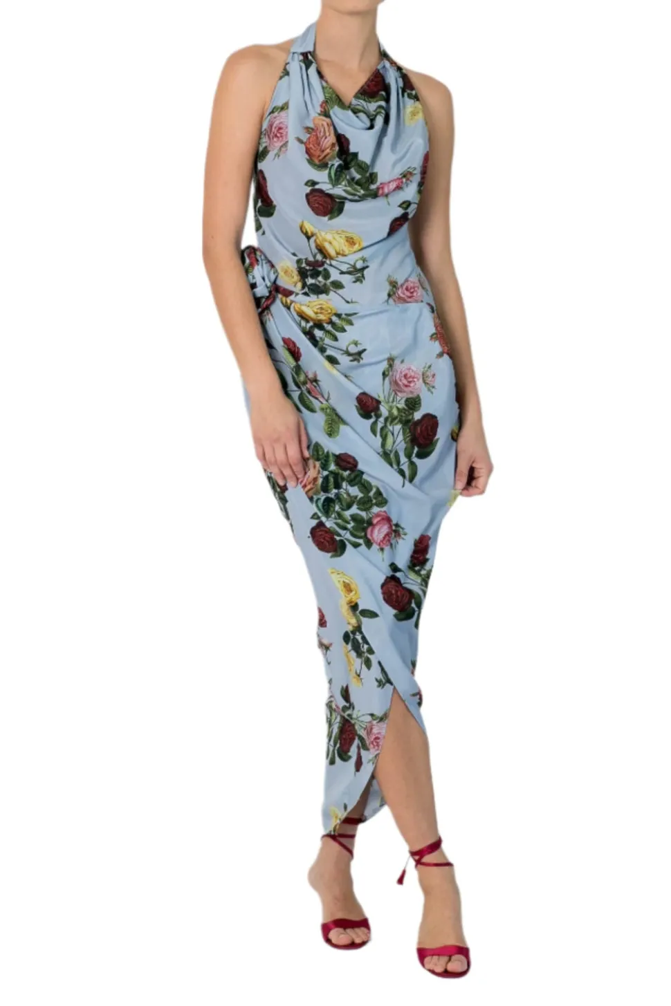 Helena Dress in Blue