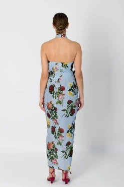 Helena Dress in Blue