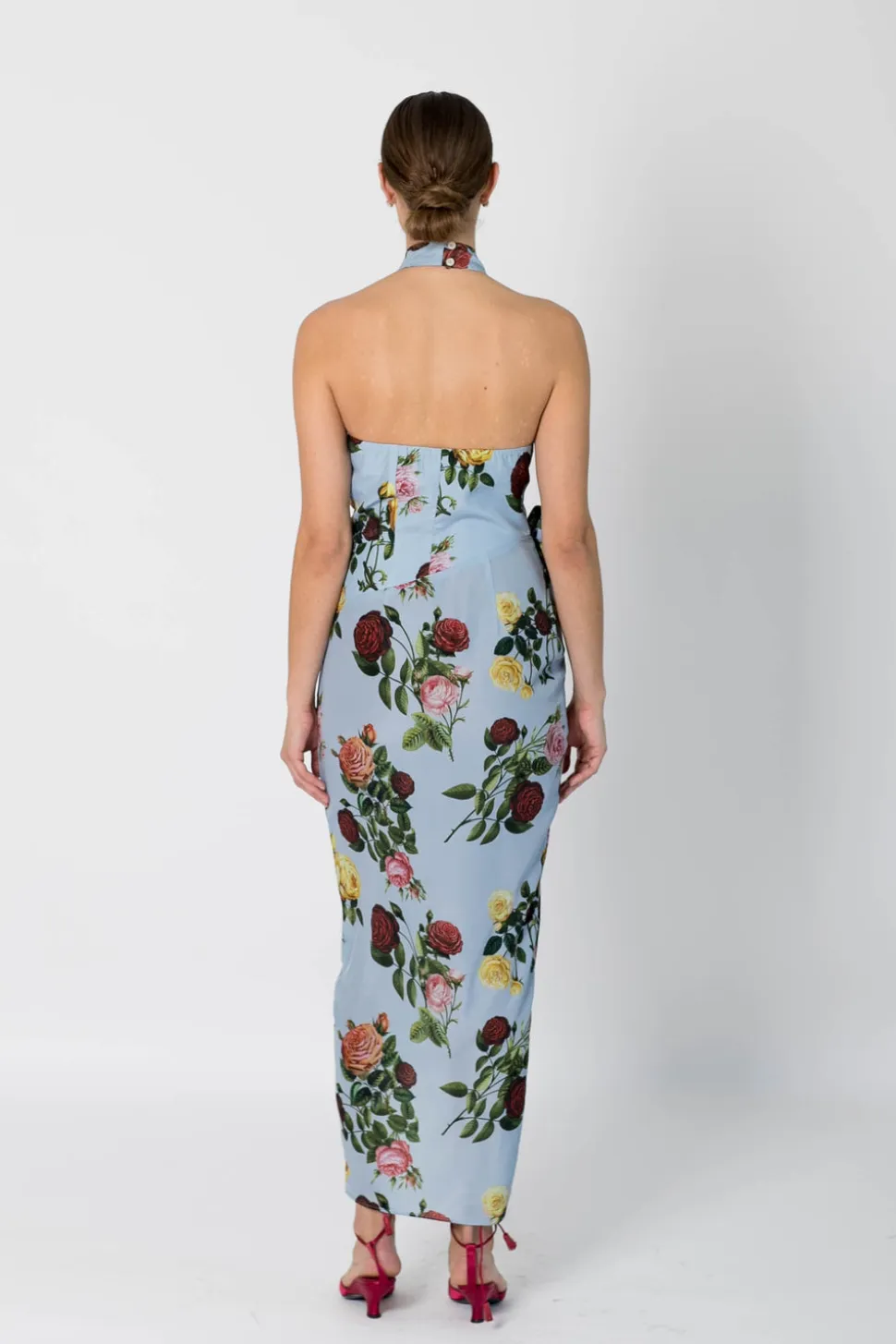 Helena Dress in Blue