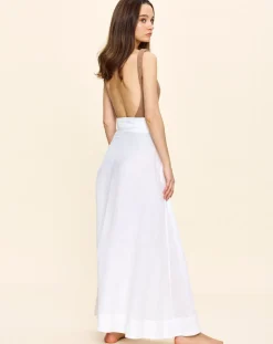 Helena Wrap Skirt in White