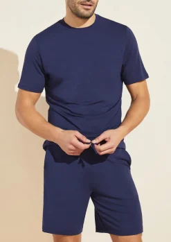 Henry TENCEL™ Modal Short PJ Set in True Navy