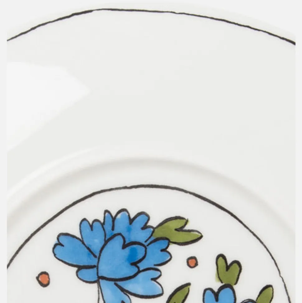 Heritage Bachelor Button 8" Plate