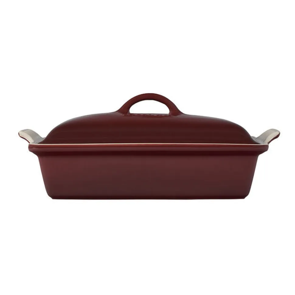 Heritage Covered Rectangular Casserole in Rhone