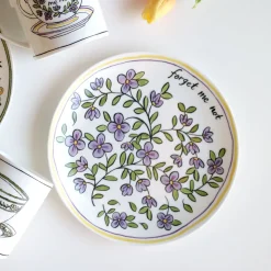 Heritage Forget Me Not 8" Plate