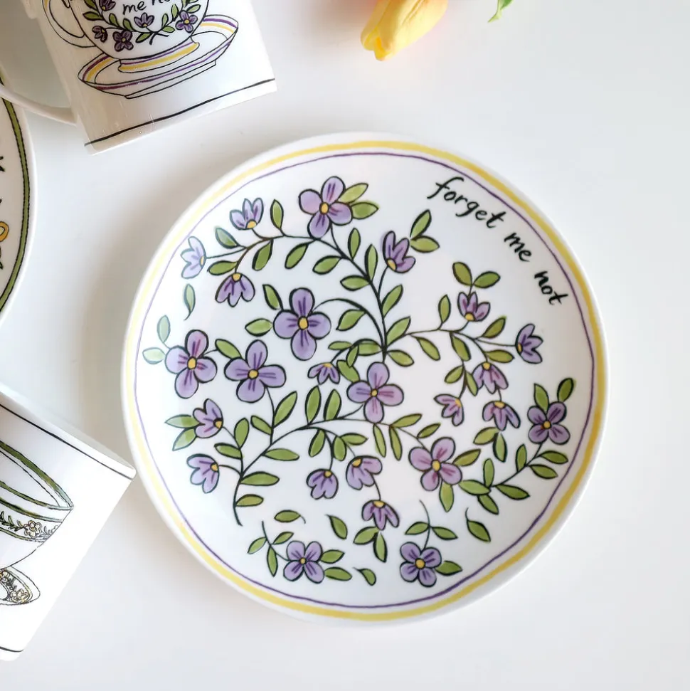 Heritage Forget Me Not 8" Plate