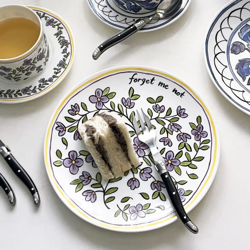 Heritage Forget Me Not 8" Plate