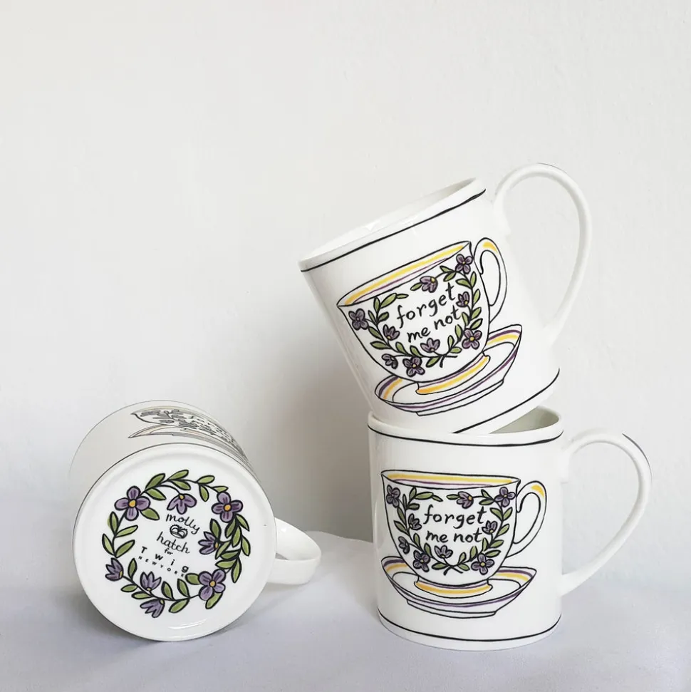 Heritage Forget Me Not Mug