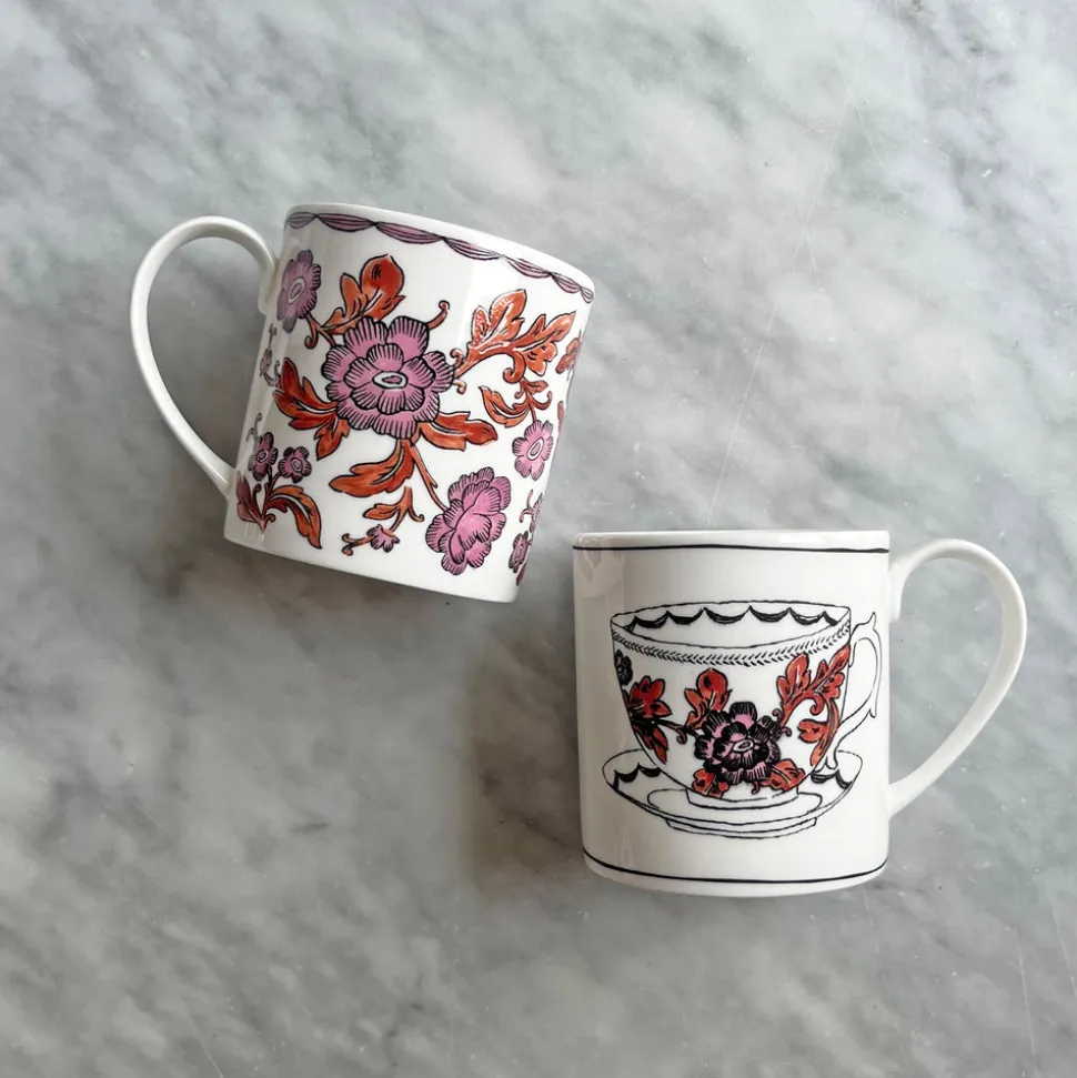 Heritage Rosa Rugosa Mug 2