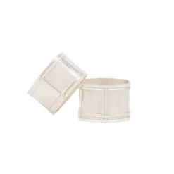 Hexagon Napkin Rings, Set of 4