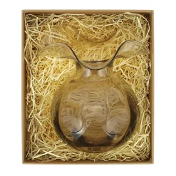 Hibiscus Glass Bud Vase