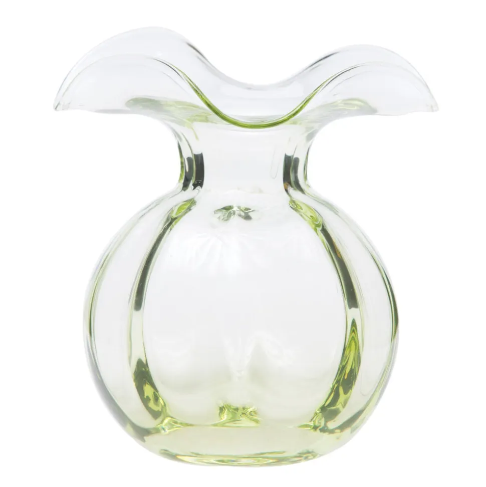 Hibiscus Glass Medium Fluted Vase
