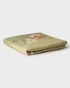 Hibiscus Sage Tablecloth