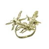 Hive Napkin Ring in Gold, Set of 4 in a Gift Box