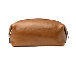 Holdall No. 101 Toiletry Bag in Vintage Tan Leather