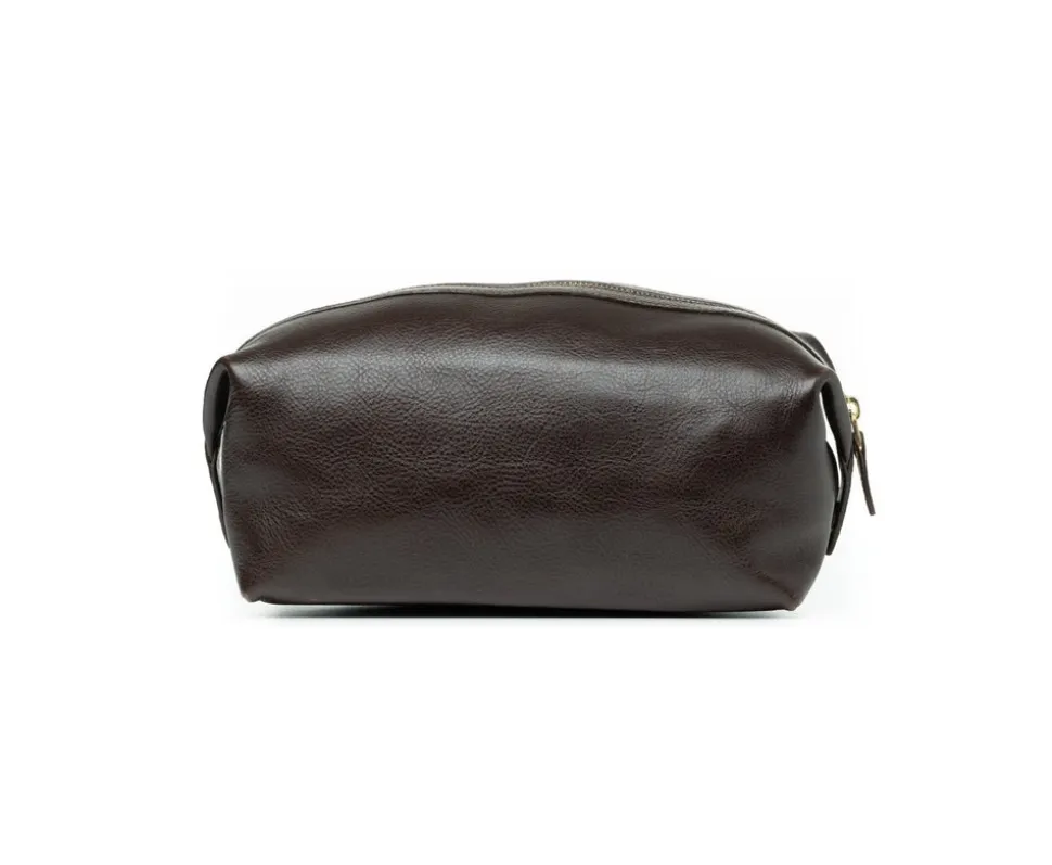 Holdall No. 101 Toiletry Bag in Vintage Tan Leather
