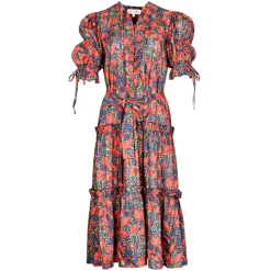 Holloway Dress in Clementina Daisy