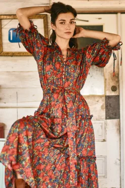 Holloway Dress in Clementina Daisy