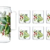 Holly Jug with Set of 6 Tumblers