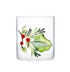 Holly Jug with Set of 6 Tumblers