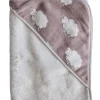 Hooded Bath Towel - Sweet Sheep Jacquard