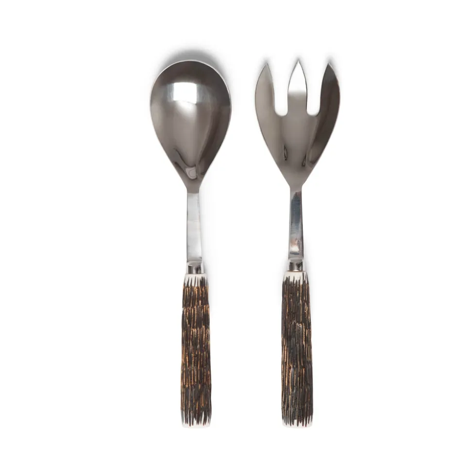 Horn Serving Pieces, Set of 2