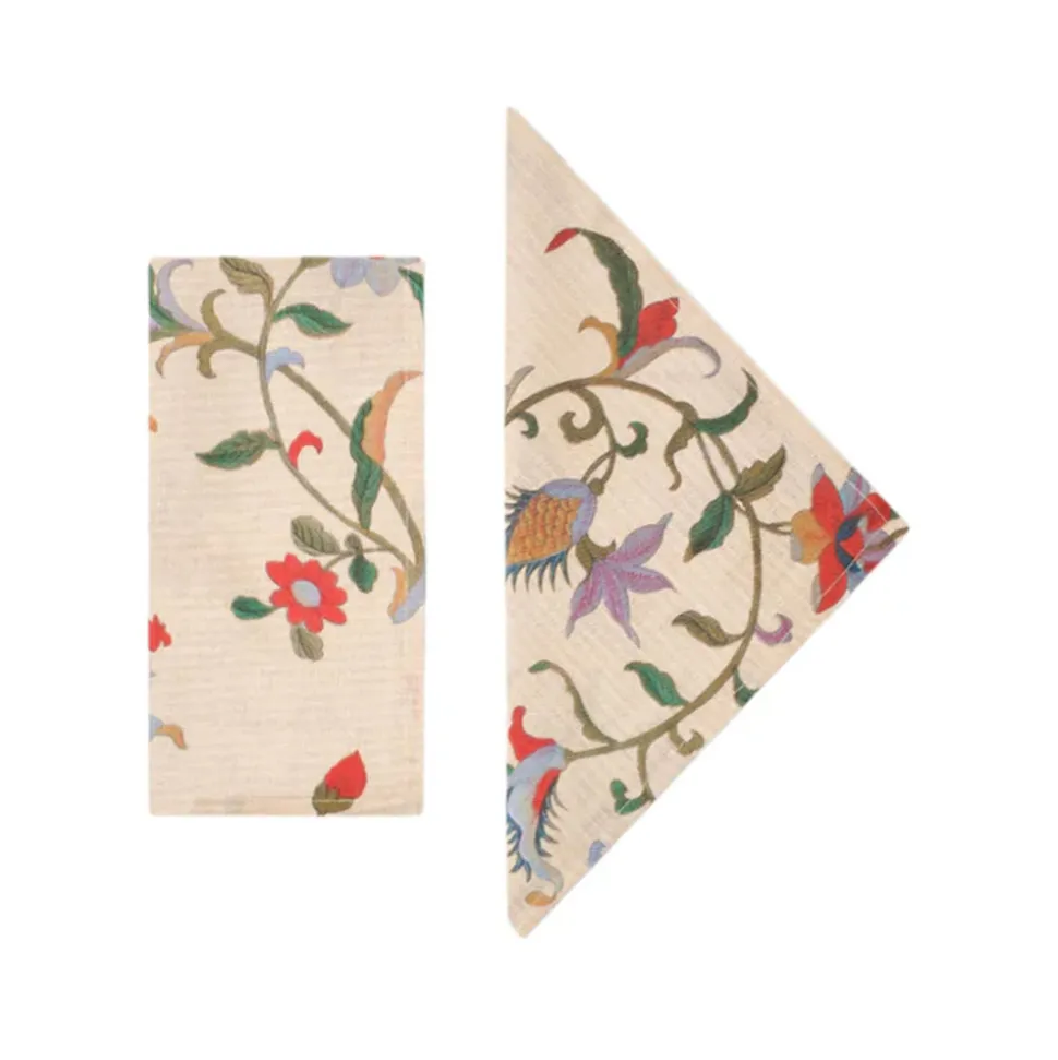 Houghton Hall Magnolia Napkins, Set of 4