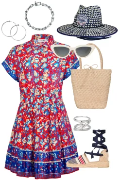 Howard Dress in Tapestry Floral