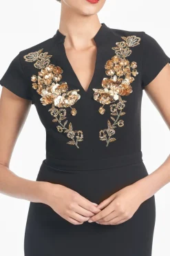 Hudson Gown in Black