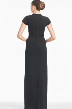 Hudson Gown in Black