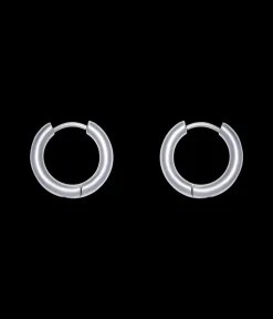Huggie Hoops in Silver