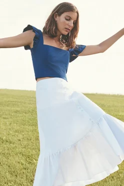 Hyannis Top in Navy