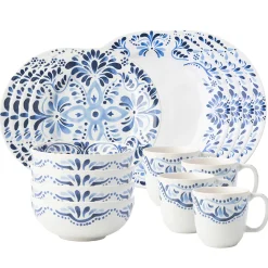 Iberian Indigo 16 pc Set