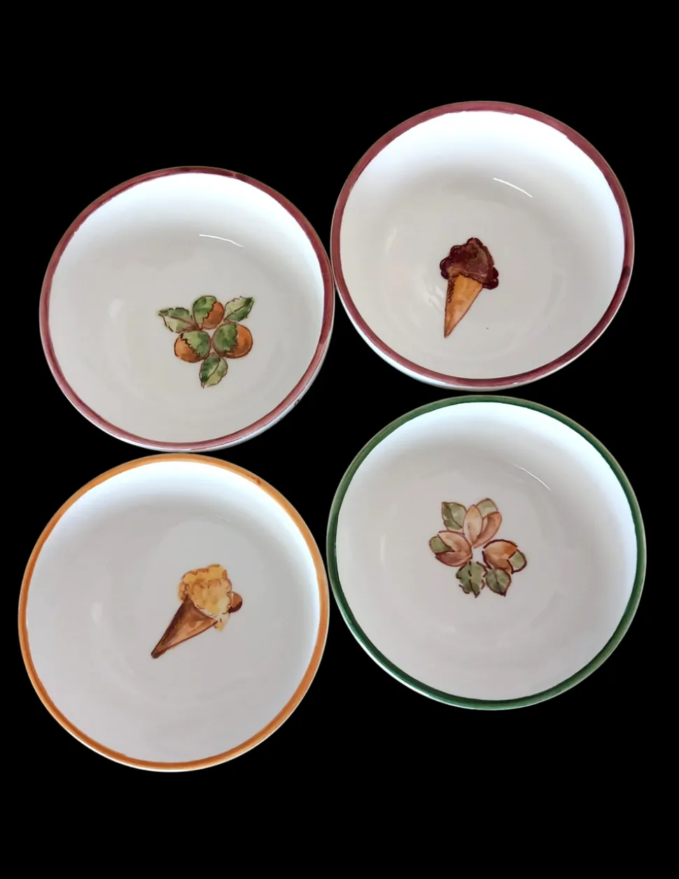 Ice Cream Bowls, Set of 6