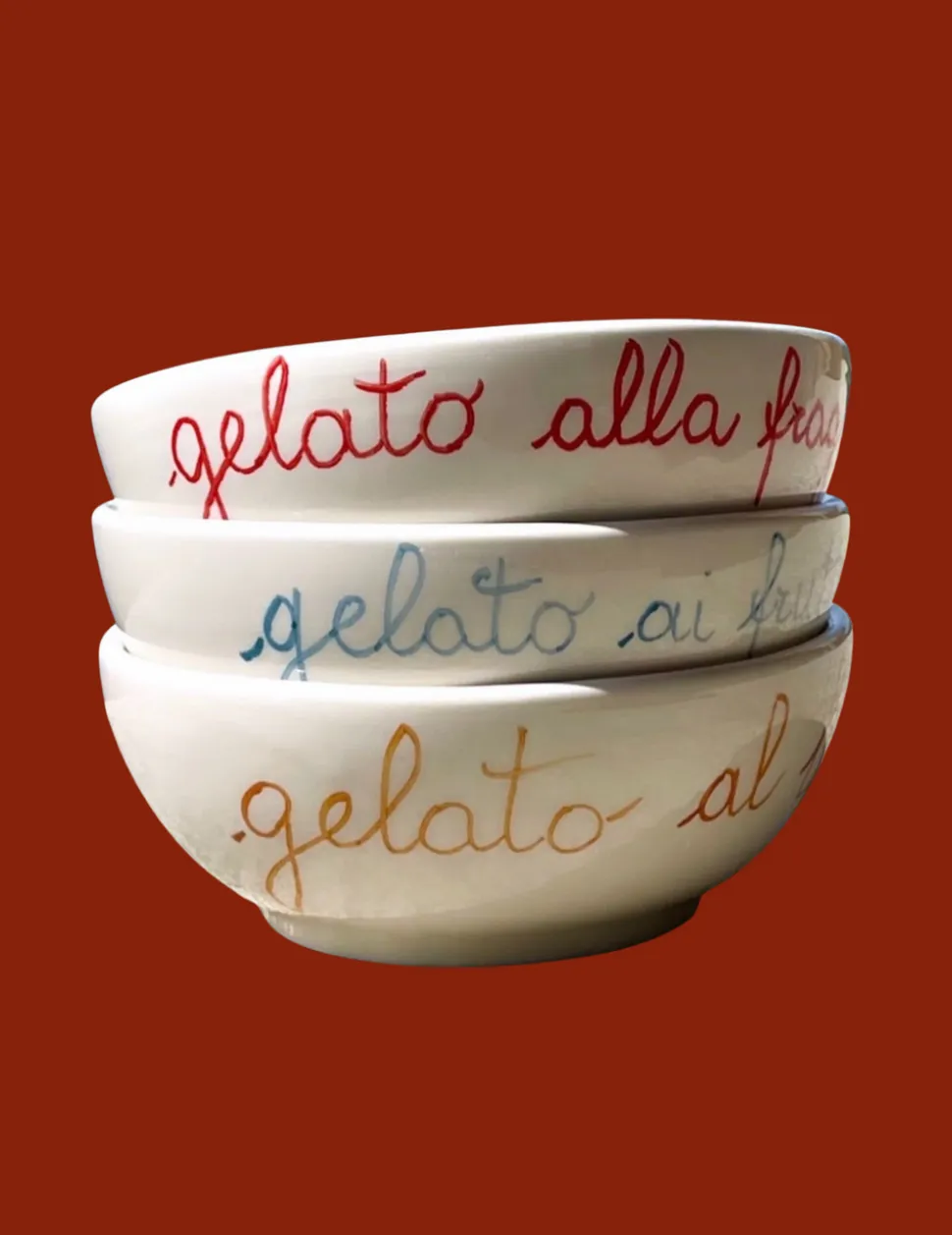 Ice Cream Bowls, Set of 6