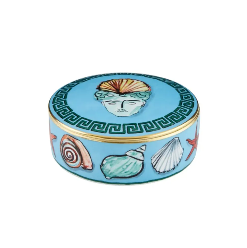 Il Viaggio Di Nettuno Round Box with Cover
