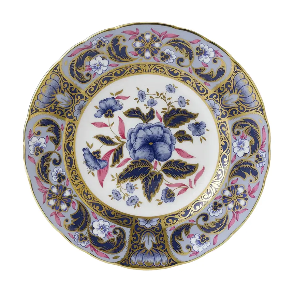 Imari Accent Collection in Blue Camellias