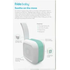 2-in-1 Portable Sound Machine & Nightlight