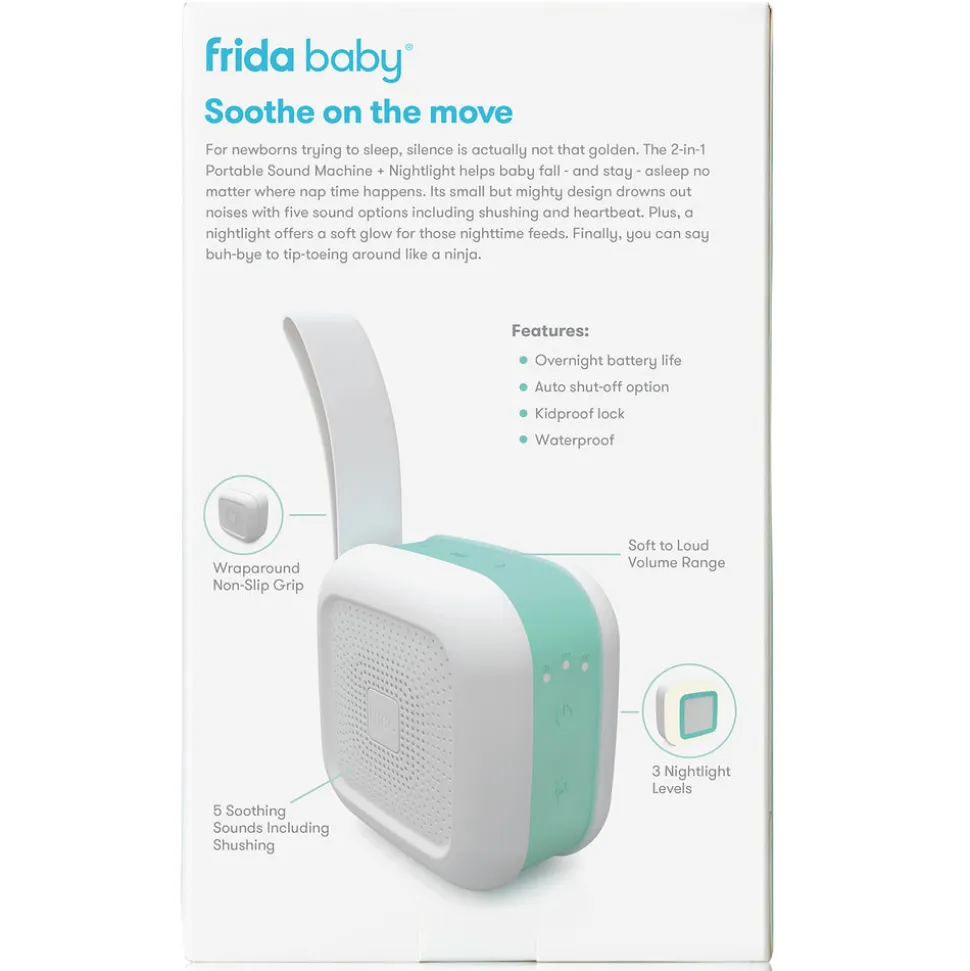 2-in-1 Portable Sound Machine & Nightlight