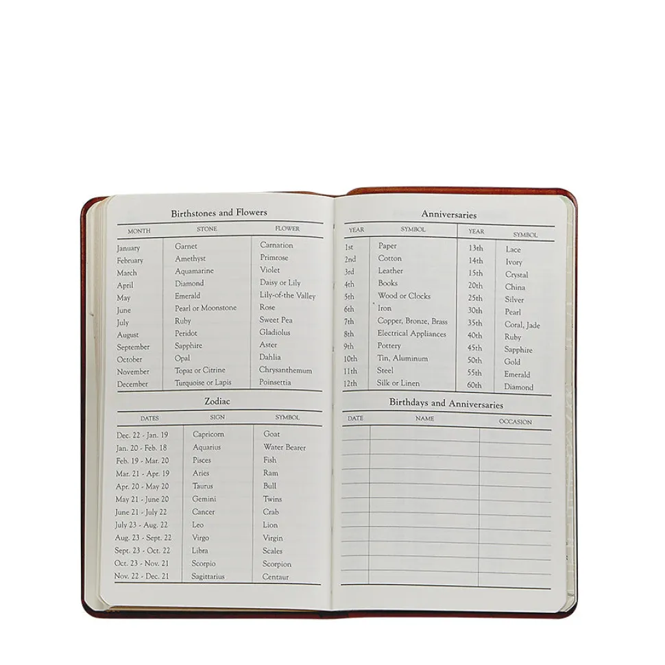 5-Inch Pocket Address Book