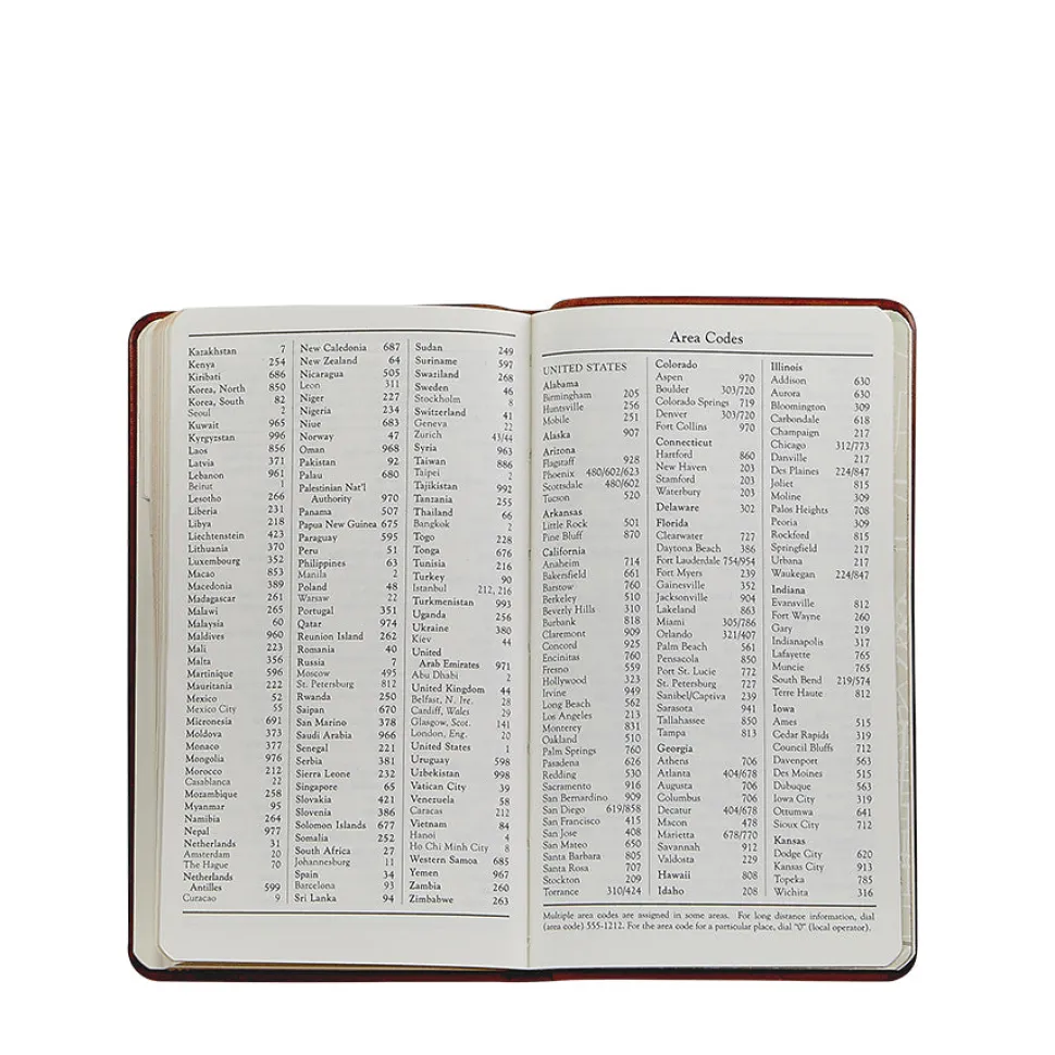 5-Inch Pocket Address Book