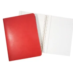 9-Inch Wire-O-Notebook in Traditional Leather