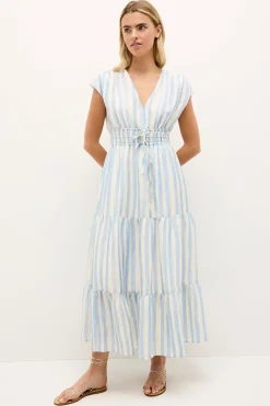 Indy Dress in Agua
