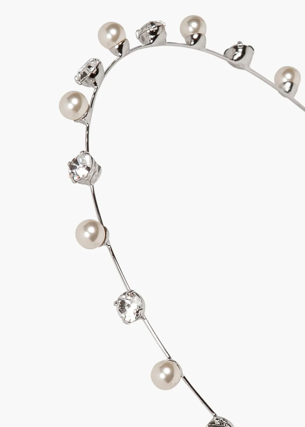 Ines Crystal Pearl Headband