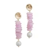 Ingrid Earrings in Lilac