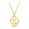 Initial Locket Necklace